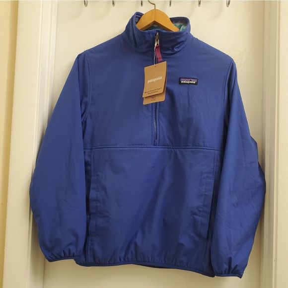🤩New with tags Rare vintage reversible Patagonia fleece pulover size women's XS - Picture 3 of 4